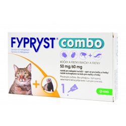 Fypryst combo spot-on (kočky a fretky) 
