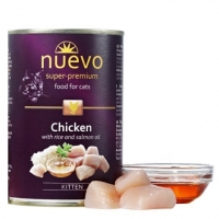 Nuevo Cat konzerva Kitten Chicken 400 g